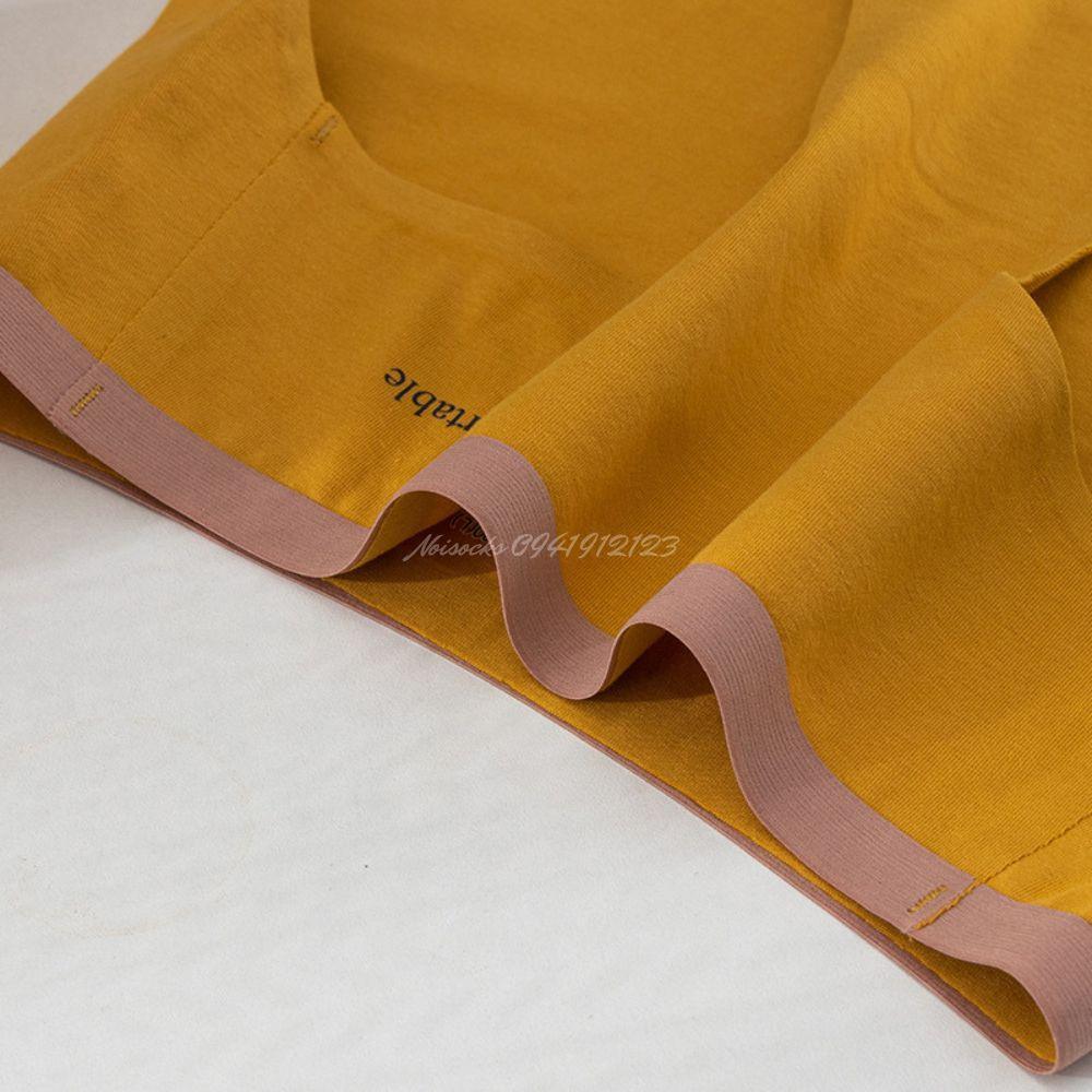 Quần lót Cotton Comfortable caocấp, thông hơi, mỏng mát,cogiãn tốt, nhiều màu trang nhã trẻ trung Nữ Women - Vàng nghệ