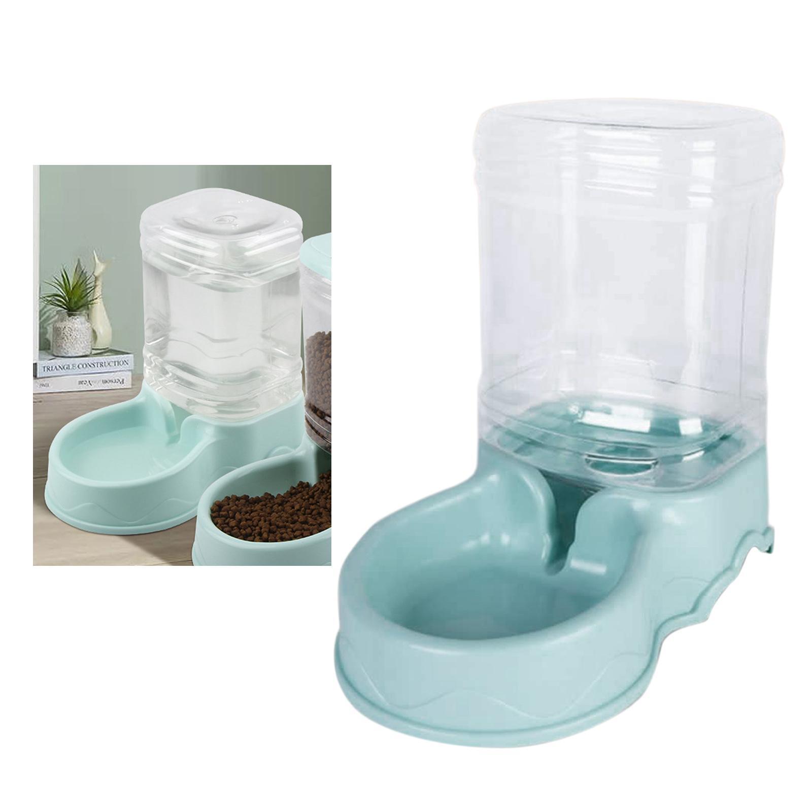 2 pieces 3.5L Dogs Cats Large Water Feeder WATER DISPENSER Food Feeder