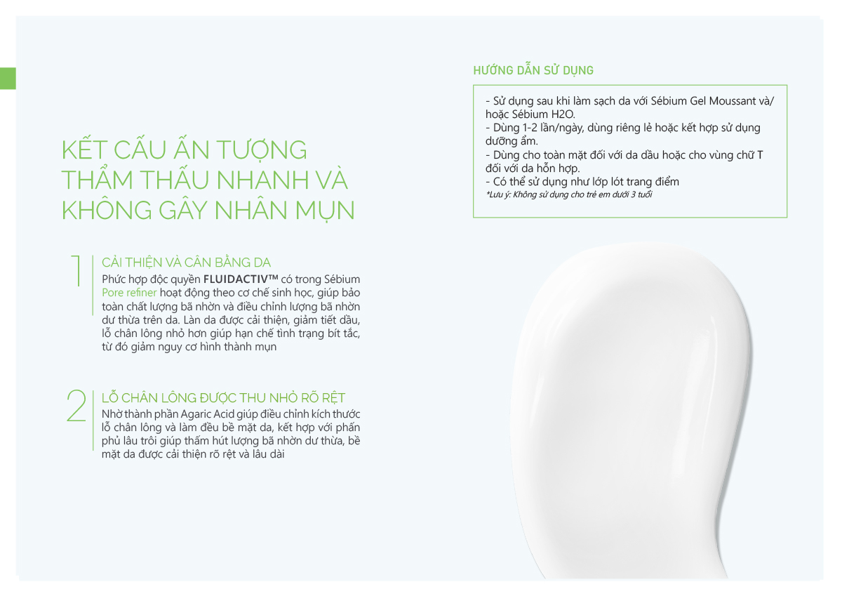 Kem Se Nhỏ Lỗ Chân Lông Bioderma Sebium Pore Refiner - 30ml