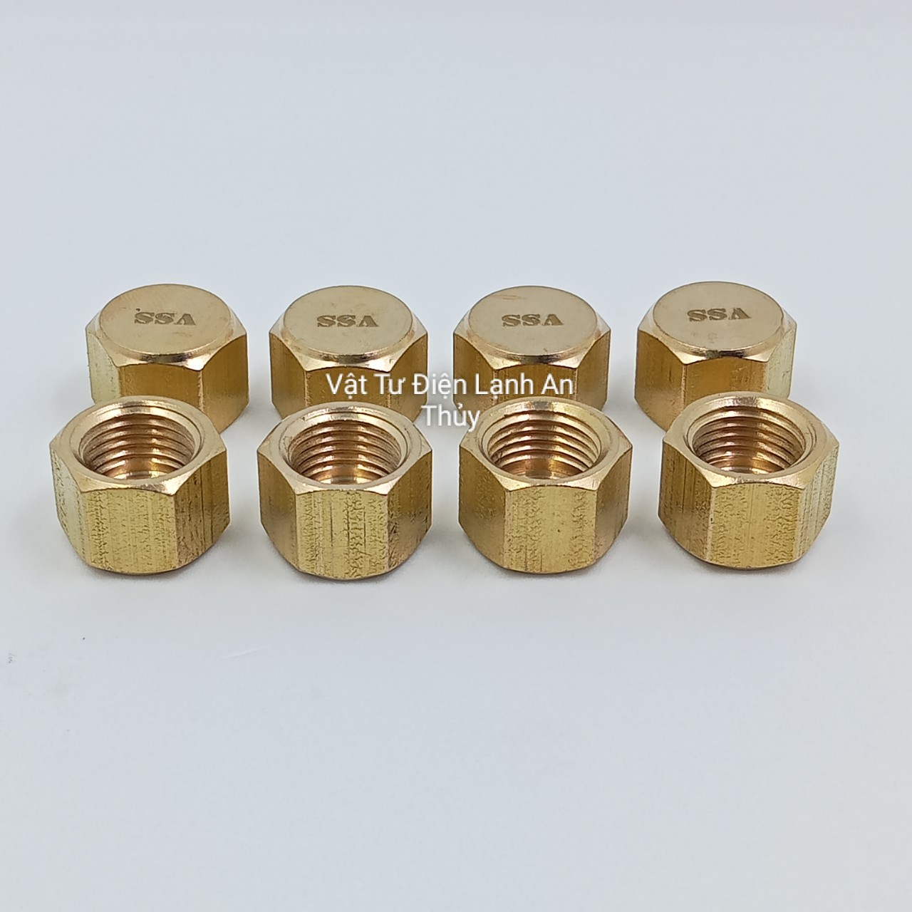 Nắp bích nhỏ zen 8 - ắp bịt ống đồng - Nắp bịt ren trong - Nút bít ren trong