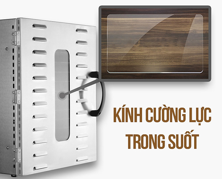 Máy sấy thực phẩm 10 tầng YX10 - Sấy dược liệu, hoa quả, làm khô gà, sấy các loại hạt, củ