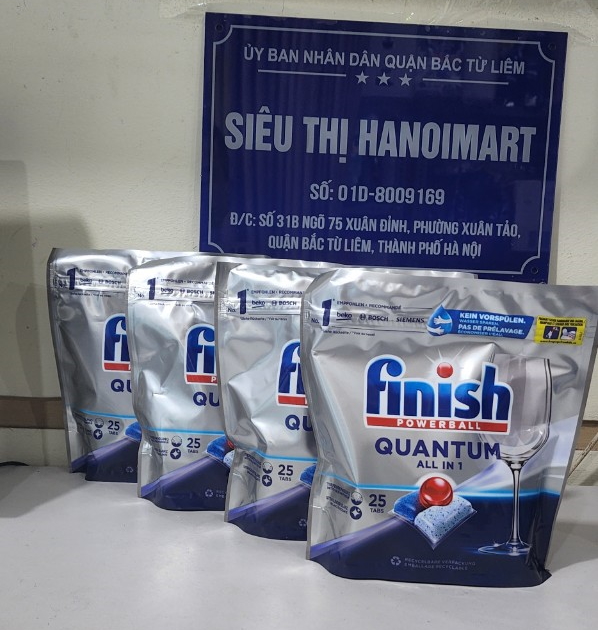 Viên rửa chén bát Finish Cao cấp Quantum 36 viên Finish EU