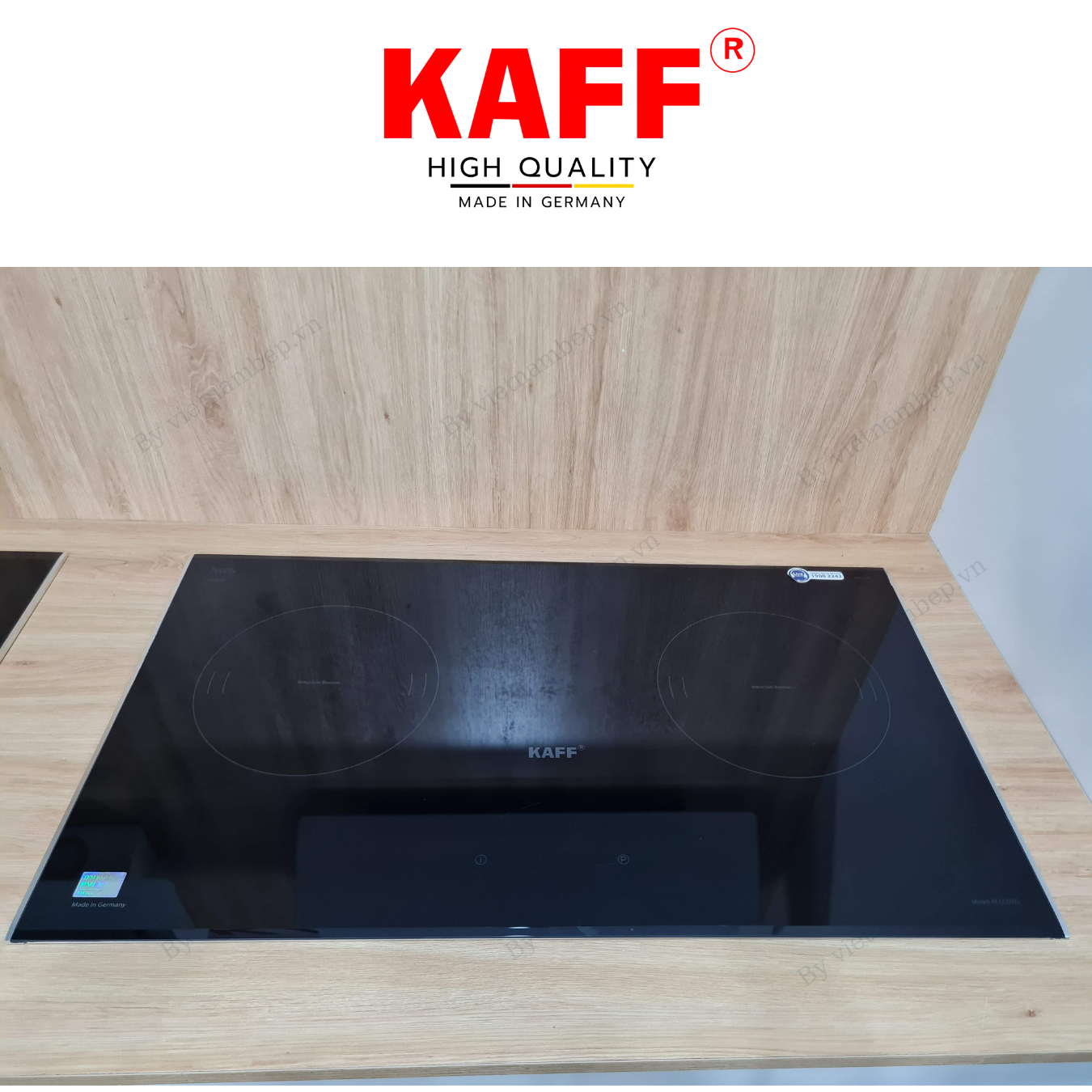 Bếp âm từ đôi nhập khẩu Germany KAFF KF-LCD2IG - Hàng Chính Hãng