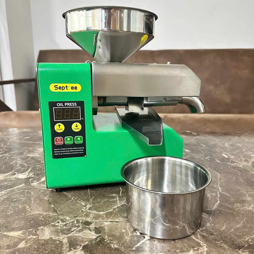 Máy ép dầu ăn thực vật, thế hệ mới thương hiệu Mỹ cao cấp Septree R6S - Hàng nhập khẩu