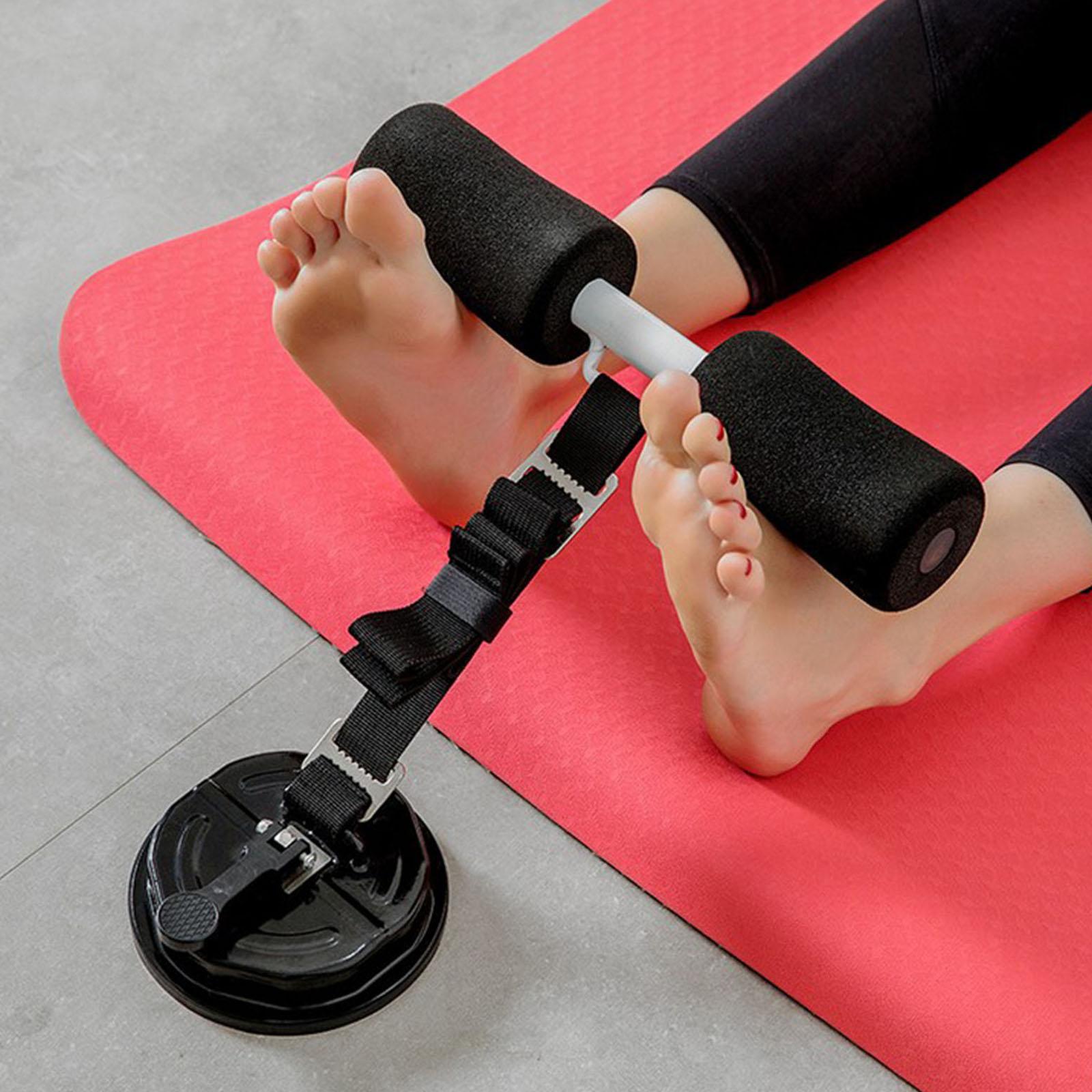 Sit-Up Assist Hip Bridge Fitness Device with Adjustable Belt for Yoga