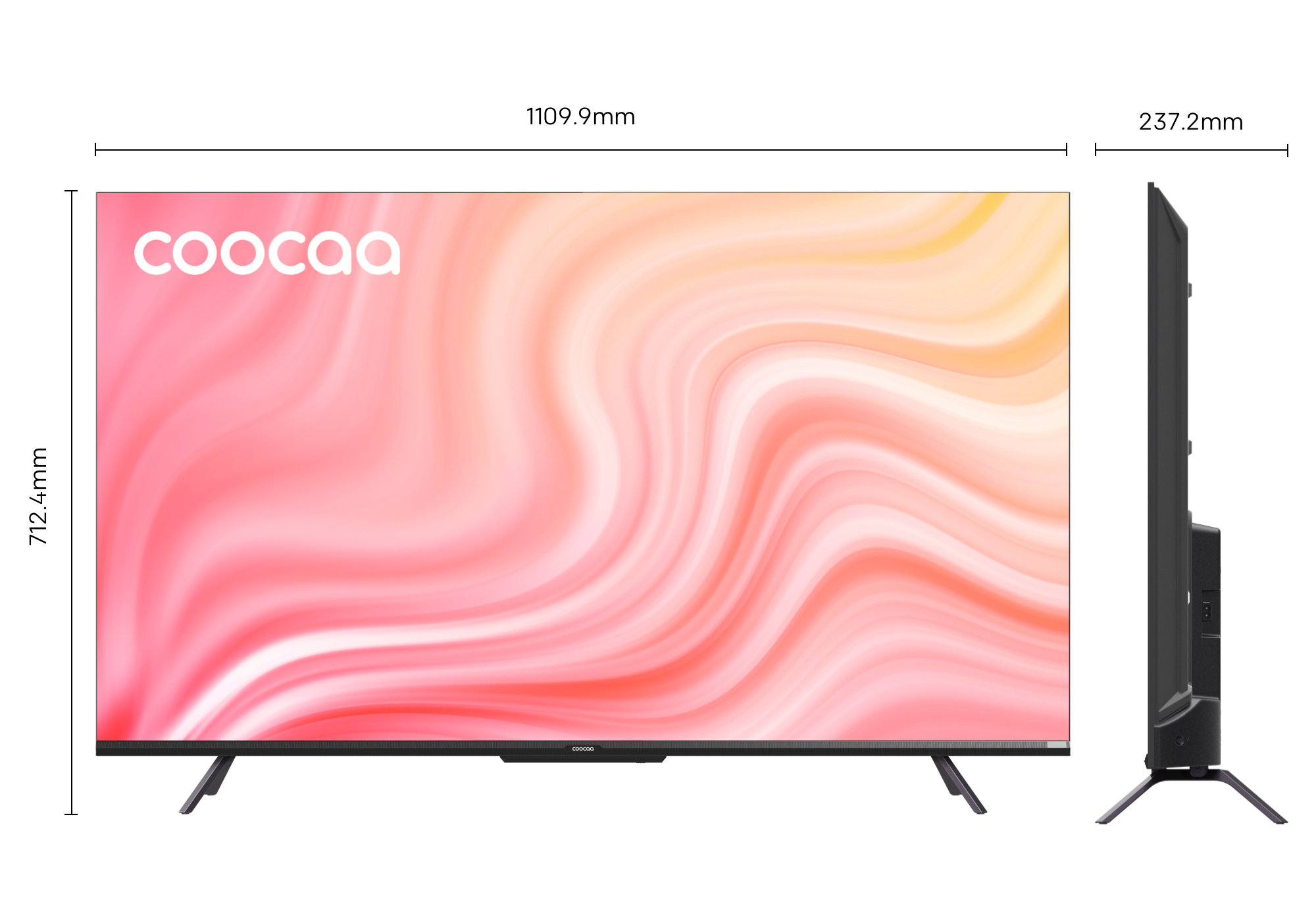 Smart Google Tivi Coocaa 4K 70 Inch - Model 70Y72 - Hàng Chính Hãng