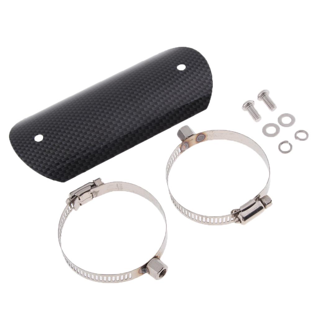 Phép Lạ Chiếu 2 chiếc Xe Máy Xả Hút Ống Giữ Nhiệt Nắp Bảo Vệ Gót cho Harley