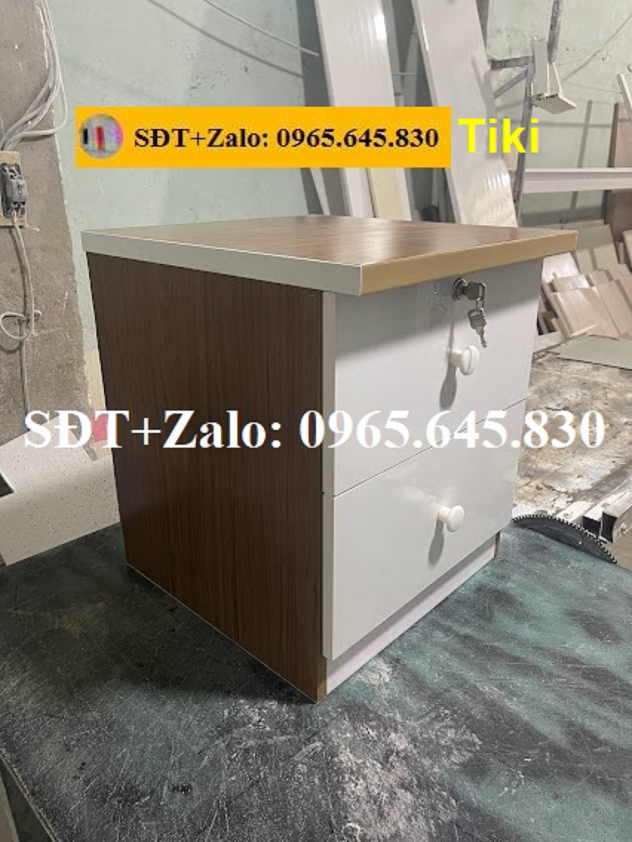 Tủ, Kệ Đầu Giường Nhựa Đài Loan Cao 48cm Ngang 42cm 888