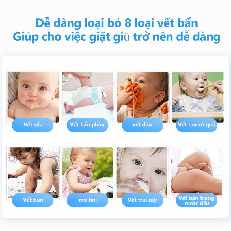 Nước giặt quần áo dành riêng cho bé thương hiệu Einmilk đến từ singapore DET