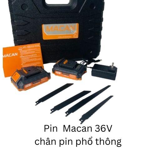 Máy cưa kiếm pin Macan chân pin phổ thông- 6048CK