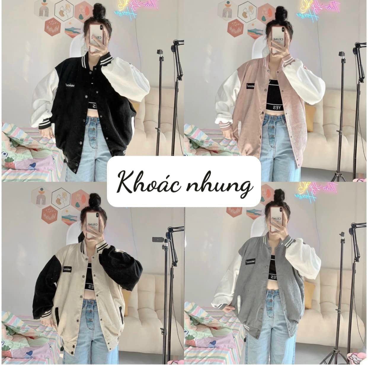 Áo khoác nam nữ - Bomber jacket Streetwear ZSHOP chất liệu nhung gân dày dặn form rộng rãi MISSOUT,  Áo khoác nam nữ - Bomber jacket YAYSHOP chất liệu nhung gân dày dặn form rộng rãi MISSOUT
