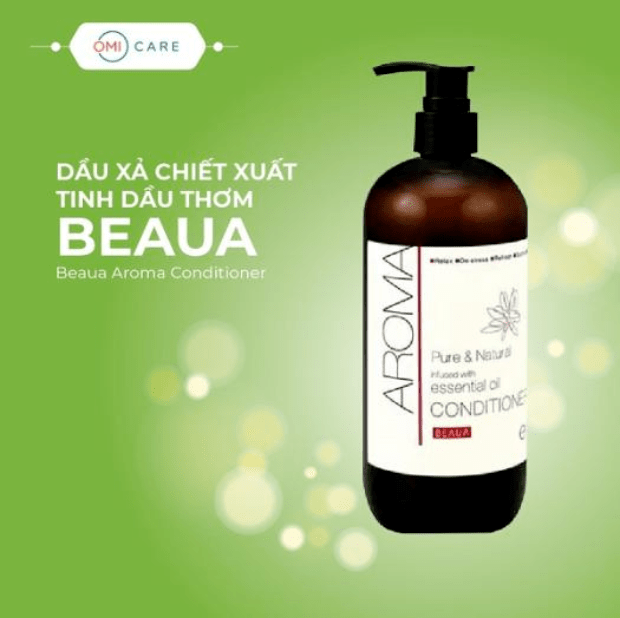 Bộ dầu gội, xả Beaua Aroma chiết xuất tinh dầu thơm