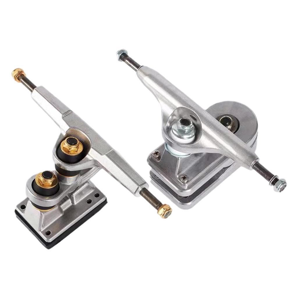 1 Pair Skateboard Trucks 6.25 inch for Longboard Decks Cruise Skate Board