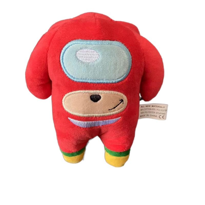 Móc Khóa Hình Nhím Sonic Among Us Nhồi Bông Bằng Cotton PP Mềm Dễ Thương