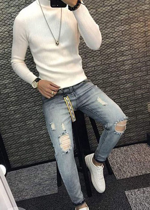 Quần Dài Jeans Hàn Quốc QJ72
