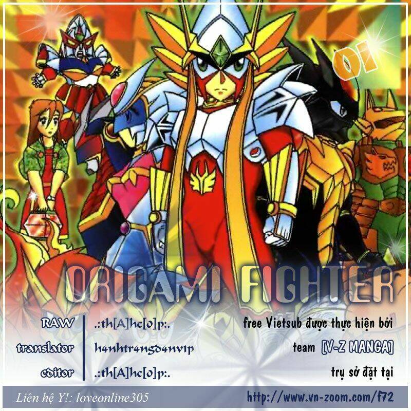 hiệp sĩ giấy - origami fighter chapter 1 1