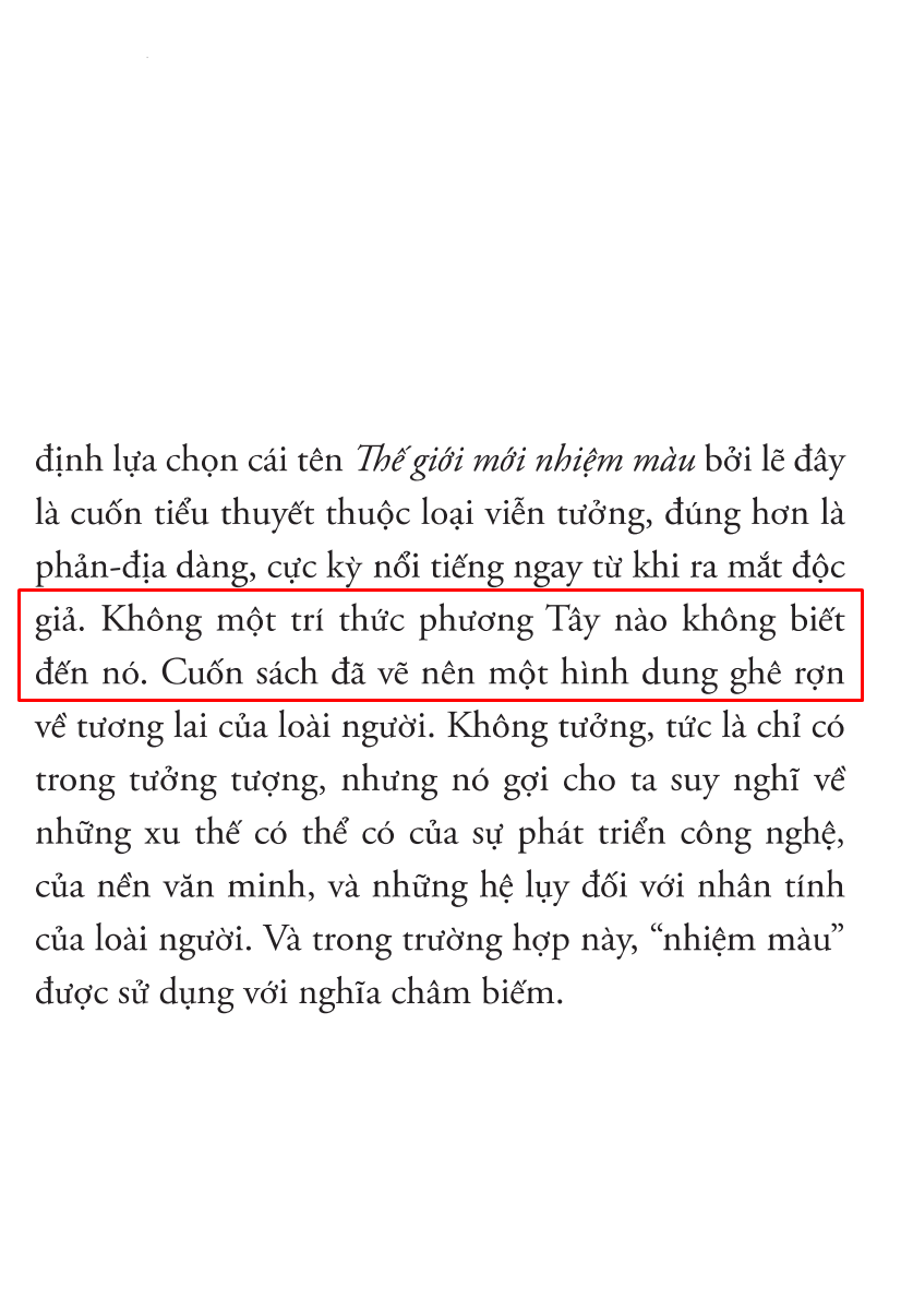 Thế giới mới nhiệm màu - Aldous Huxley