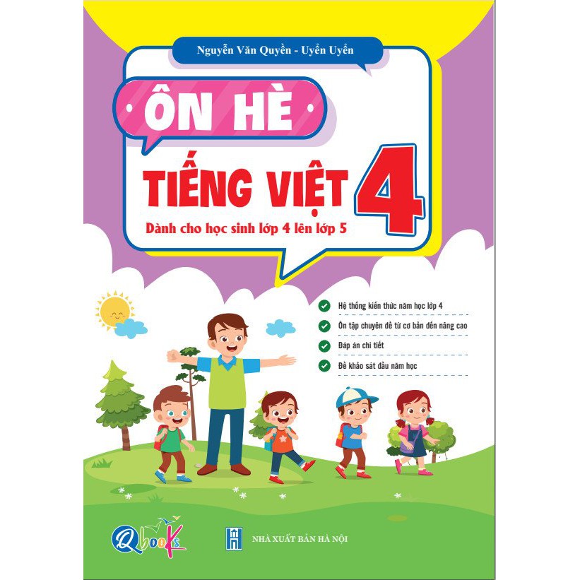 Sách Combo Ôn Hè Toán và Tiếng Việt 4 Dành cho học sinh lớp 4 lên 5