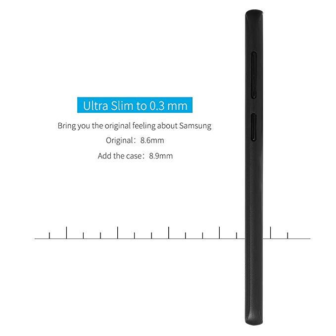 Ốp lưng nhám chống sốc siêu mỏng 0.3mm cho Samsung Galaxy Note 8 hiệu Memumi - hàng nhập khẩu