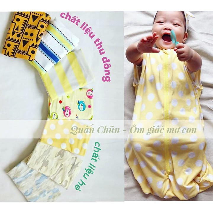 Quấn Nhộng Chũn COCOON Giúp Bé Tự Ngủ Size S/M/L