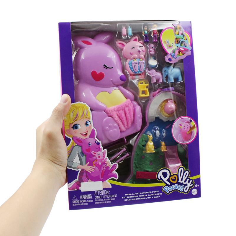 Đồ Chơi Polly Pocket Và Gia Đình Kangaroo Đáng Yêu - Polly Pocket HKV50/GKJ63