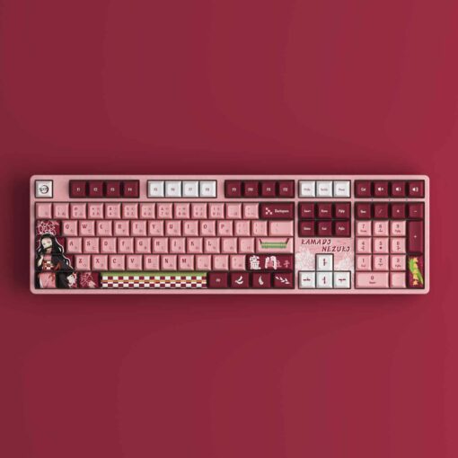 Bàn phím cơ AKKO 5108B Plus Demon Slayer - Kamado Nezuko/Kamado Tanjirou (Multi-modes/Hotswap/RGB/Akko cs switch - CrystaI) - Hàng chính hãng