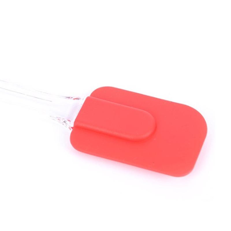 Muỗng trộn bột bằng silicon dạng thẳng tiện dụng dùng để làm bánh