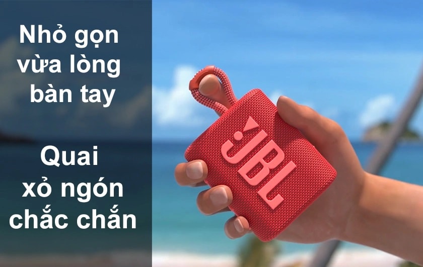 Loa Bluetooth JBL Go 3 - Hàng Chính Hãng