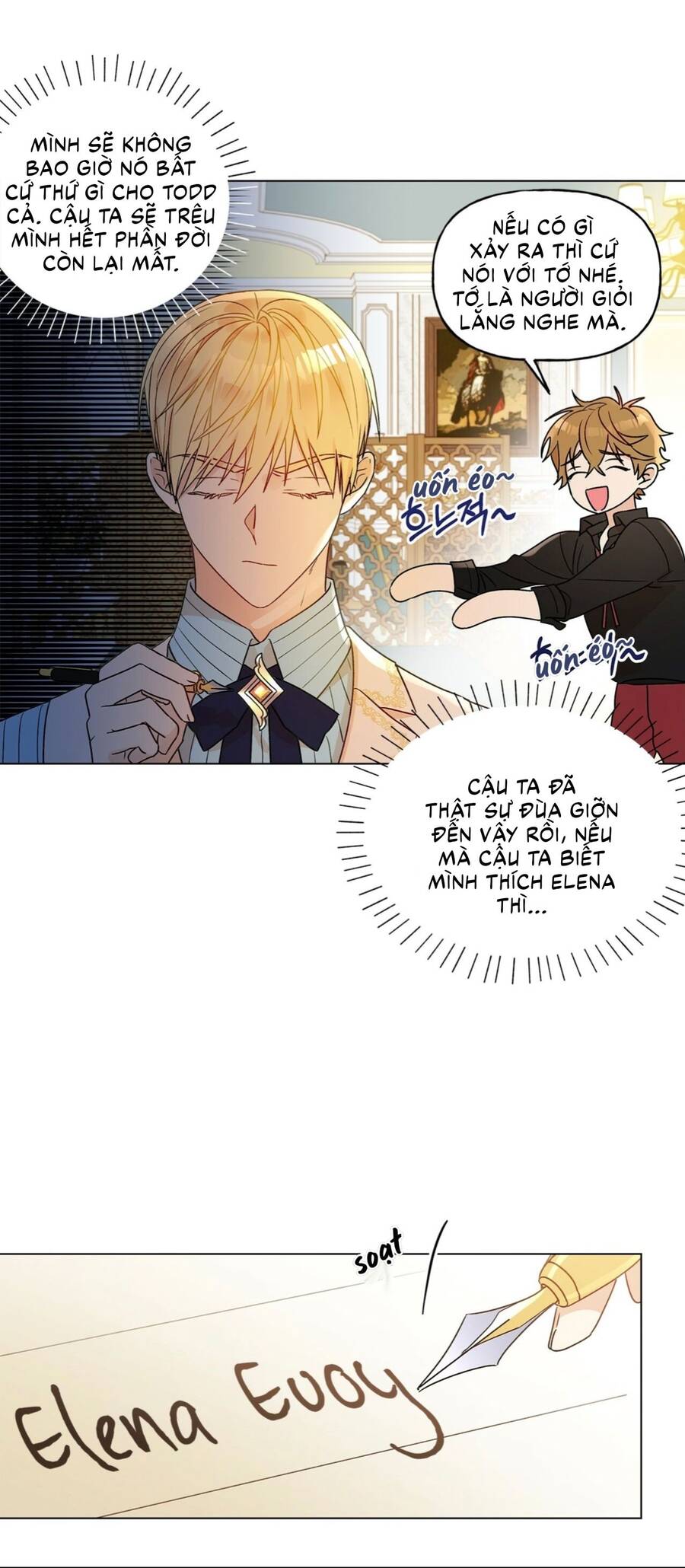 nhật ký quan sát elena evoy chapter 13 37