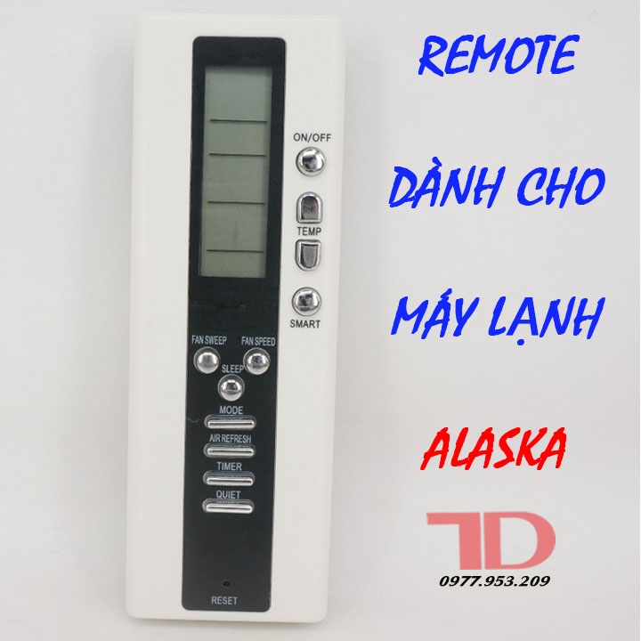 Remote dành cho máy lạnh ALASKA