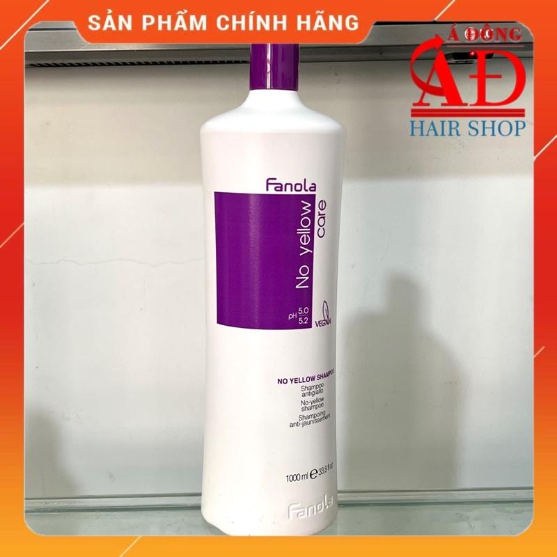 [VAT] DẦU GỘI FANOLA NOYELLOW KHỬ VÀNG CHO TÓC TRẮNG BẠCH KIM SILVER MẪU MỚI 350ml/1000ml