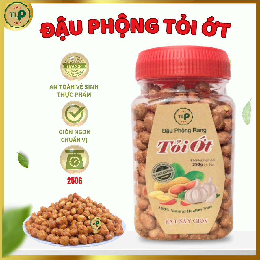 ĐẬU PHỘNG TỎI ỚT TÂN LỘC PHÁT - HŨ 250G