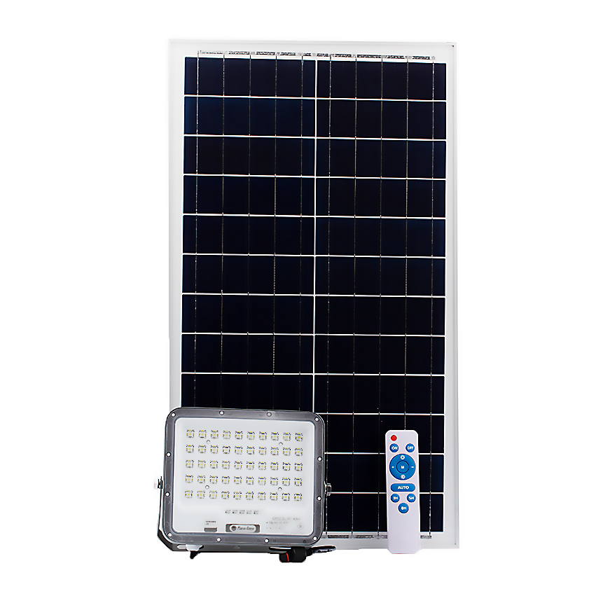 Đèn Rạng Đông chiếu pha năng lượng mặt trời 40W Model: CP01.SL.RF V2 40W