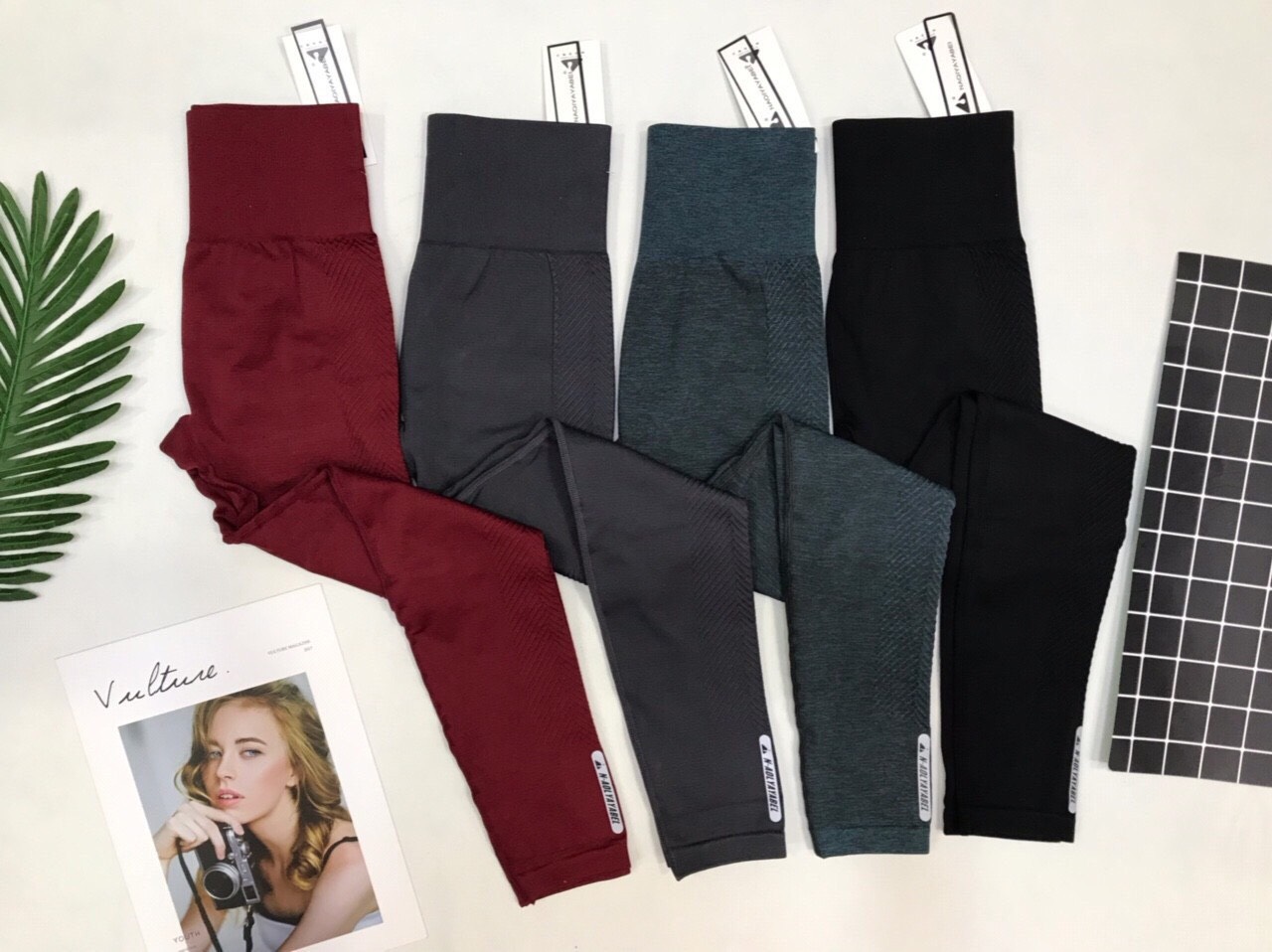 Quần Legging Dệt Nữ