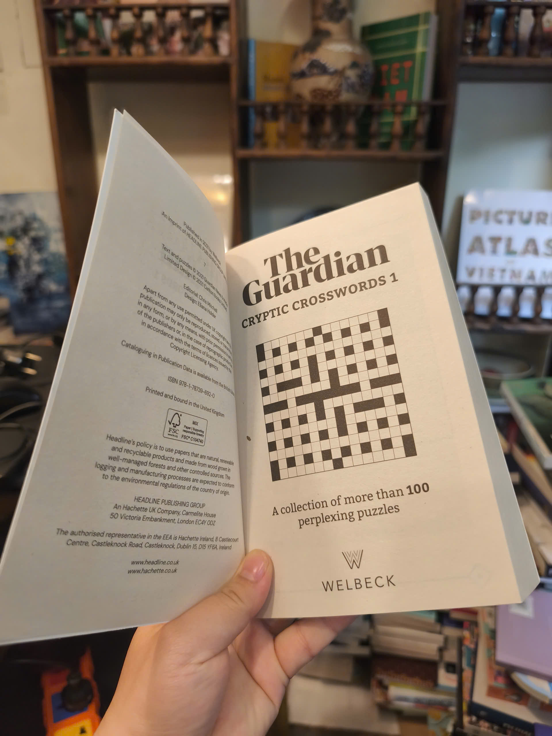 Sách - The Guardian Cryptic Crosswords 1 | Games / Ngoại văn Nhập khẩu UK / Trò chơi ô chữ giải trí