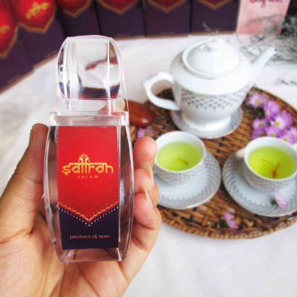 Set 3gr Saffron Salam - Nhụy Hoa Nghệ Tây Negin Dòng Hữu Cơ Tặng 1gr Saffron  Salam Đạt Độ Tinh Khiết Theo Tiêu Chuẩn ISO 3632