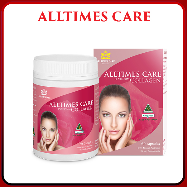 Thực phẩm Bảo vệ Sức khỏe Collagen Alltimes Care (Hộp 60 viên)