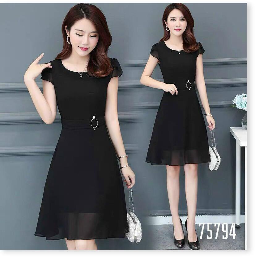 ĐẦM VOAN CHIFFON DÁNG SUÔNG,HỌA TIẾT TRƠN NHƯNG KHÔNG KÉM PHẦN SANG TRỌNG MẪU MỚI NHẤT HIỆN NAY