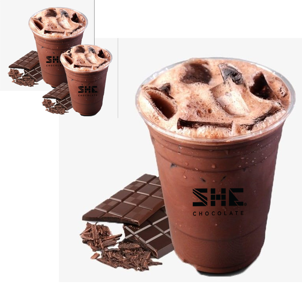 Socola bột Dừa lạnh - Túi 500g - SHE Chocolate. Pha uống tiện lợi, bổ sung năng lượng, tốt cho sức khỏe, đa dạng vị giác. Quà tặng sức khỏe, quà tặng người thân, dịp lễ