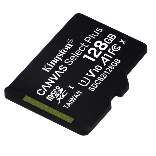 Thẻ nhớ Kingston 128GB Micro SDHC CANVAS 100MB/s - Hàng chính hãng FPT phân phối