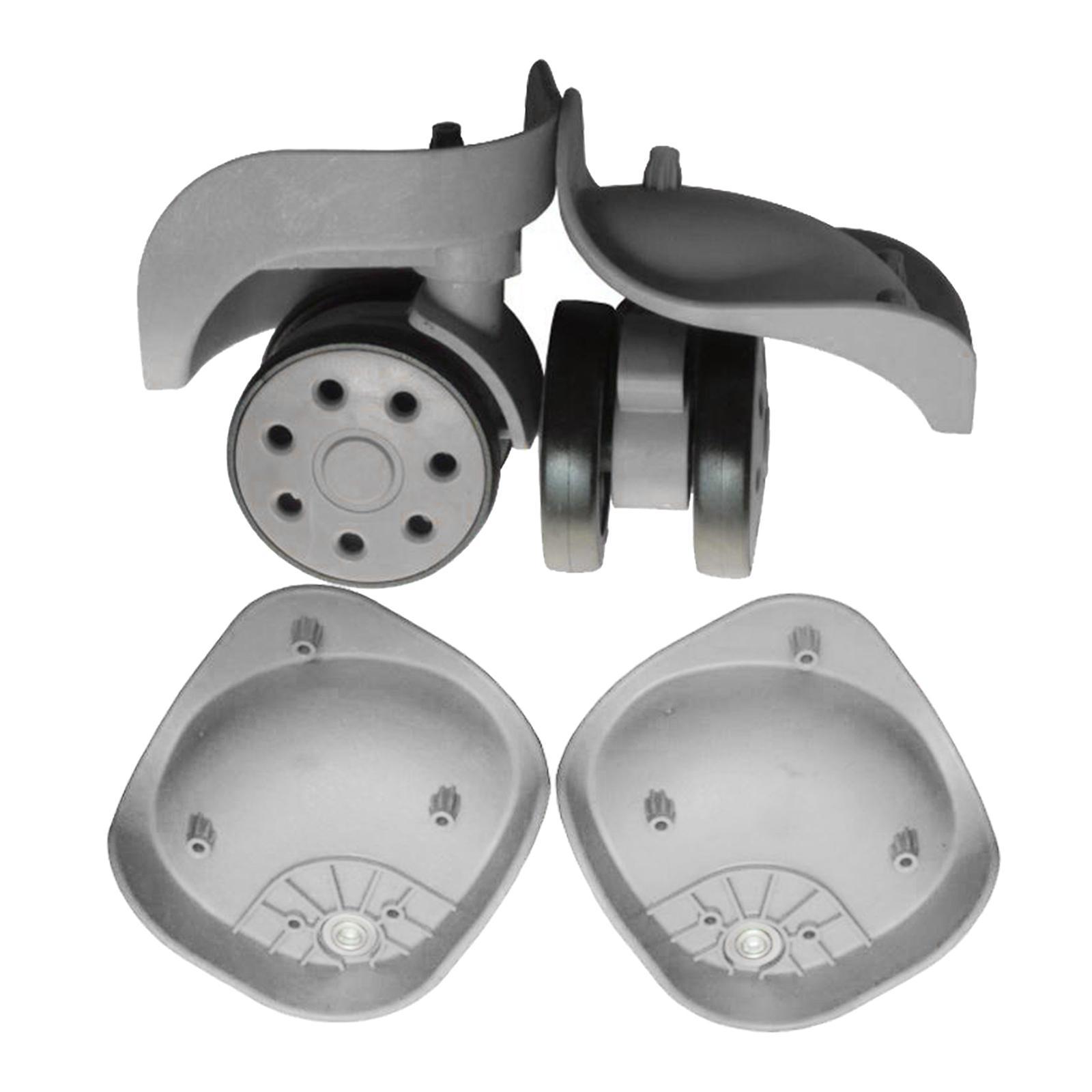 Luggage Suitcase 360  Wheels Swivel Casters-Large Size Black