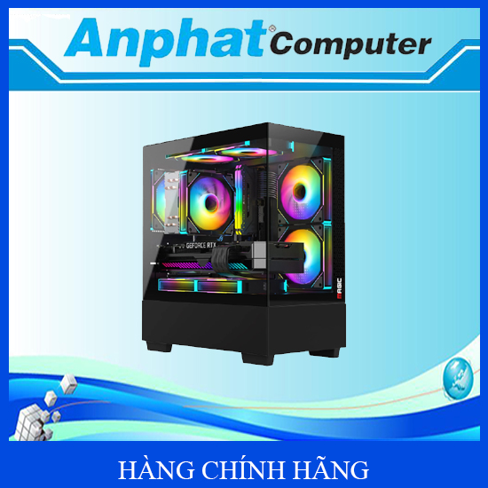 Vỏ máy tính CASE MAGIC MIX-TOWER (Kính vô cực) - Hàng Chính Hãng