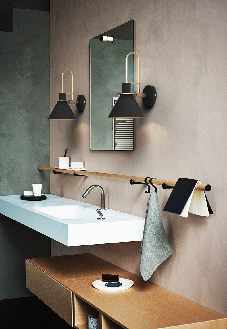 Đèn tường - đèn trang trí - đèn cầu thang, hành lang - Tặng kèm bóng led