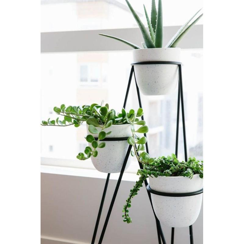 Kệ để cây cảnh ba tầng siêu cool và gọn gàng