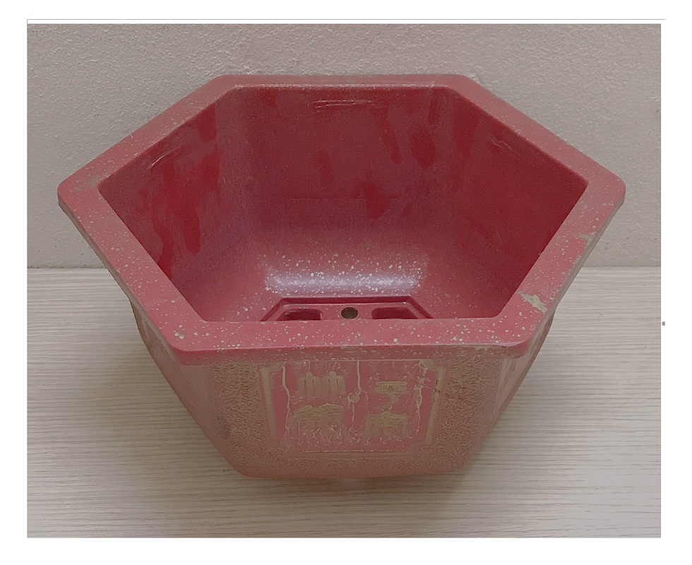 5 Chậu Nhựa Lục Giác Bon Sai Thạch Nhũ Đỏ CN 250x150 - Chậu nhựa trồng hoa, cây cảnh!