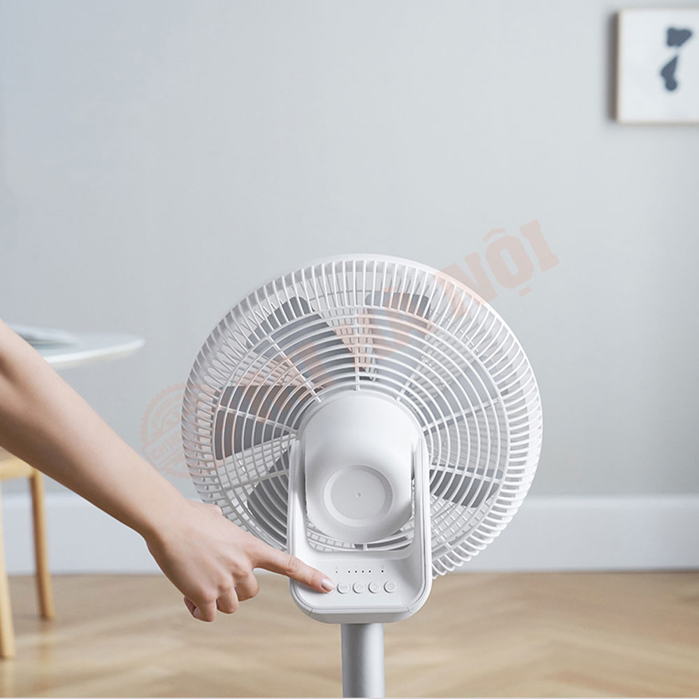 Quạt tích điện đối lưu Smartmi Xiaomi Gen 3 PRO Circulation Fan – Xoay 3D ngang dọc, pin 40 giờ liên tục Hàng chính hãng