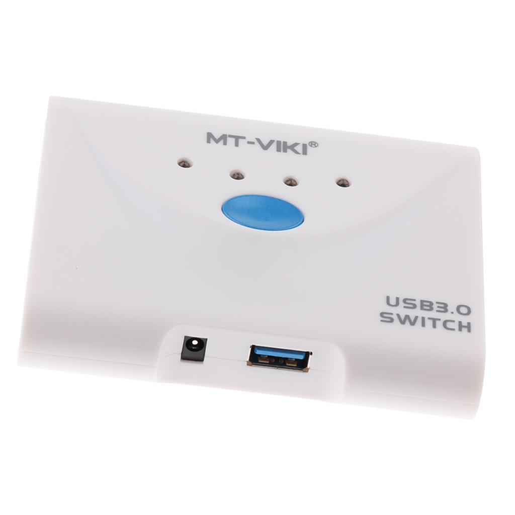 USB 3.0 Sharing Switch Selector 1 Switcher Adapter For PC Printer