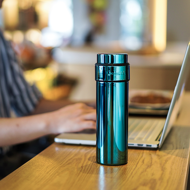 Bình Giữ Nhiệt LocknLock VIP Timbler LHC4289, Dung Tích 480ml, 3 Màu, Có Khay Lọc Trà Kèm Hộp