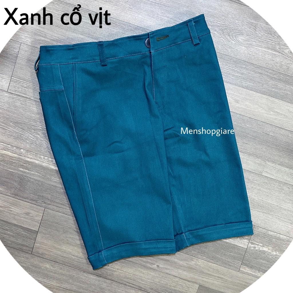 SHORT KAKI NAM CO GIÃN - HÌNH THẬT