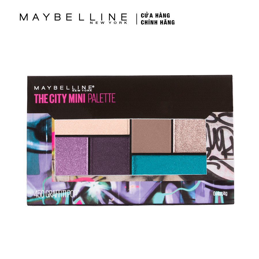 Bảng Phấn Mắt Mini Maybelline New York (4g)